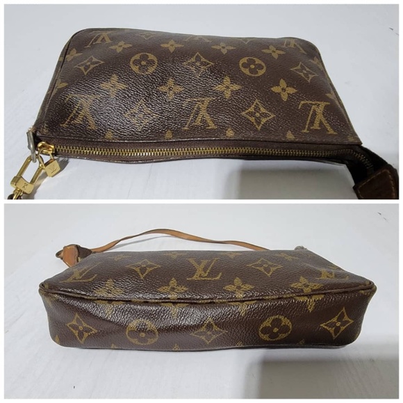 Authentic LOUIS VUITTON Monogram Pochette Accessoires Brown - Picture 5 of 13